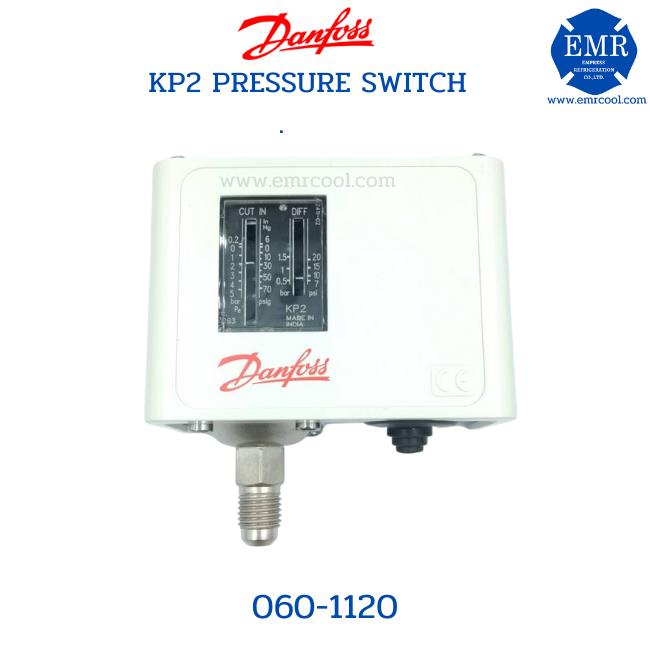 DANFOSS KP2 Low Pressure Control Auto-Reset 060-1120