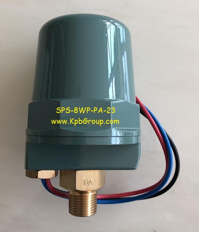 SANWA DENKI Pressure Switch SPS-8WP-PA-23, ON/0.49MPa, OFF/0.78MPa, R3/8, Brass,SPS-8WP-P, SPS-8WP-PA-23, SANWA, SANWA DENKI, Pressure Switch,SANWA DENKI,Instruments and Controls/Switches