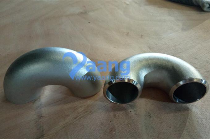 ASME B16.9 ASTM A403 WP316L 180DEG LR Elbow 4 Inch SCH80S,180 Degree Elbow,180 Degree Elbow Manufacturer,316L 180DEG LR Elbow,Yaang,Pumps, Valves and Accessories/Pipe