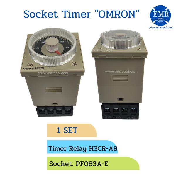 Timer"OMRON"Model:H3CR-A8-3min.<48x48x81.6mm.>220 ใช้กับ socket PF083A-E   ,Timer"OMRON"Model:H3CR-A8-3min.<48x48x81.6mm.>220 ใช้กับ socket PF083A-E   ,"OMRON",Tool and Tooling/Electric Power Tools/Other Electric Power Tools