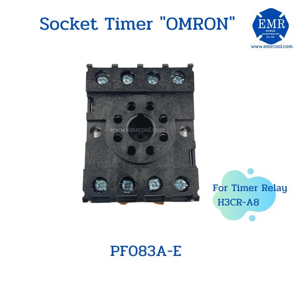 Timer"OMRON"Model:H3CR-A8-3min.<48x48x81.6mm.>220 ใช้กับ socket PF083A-E   