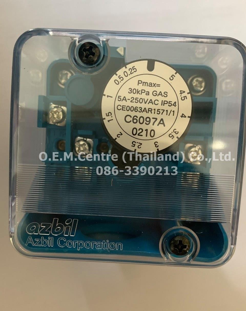 AZBIL Pressure Switch C6097A 0210,AZBIL Pressure Switch C6097A 0210,AZBIL,Instruments and Controls/Switches