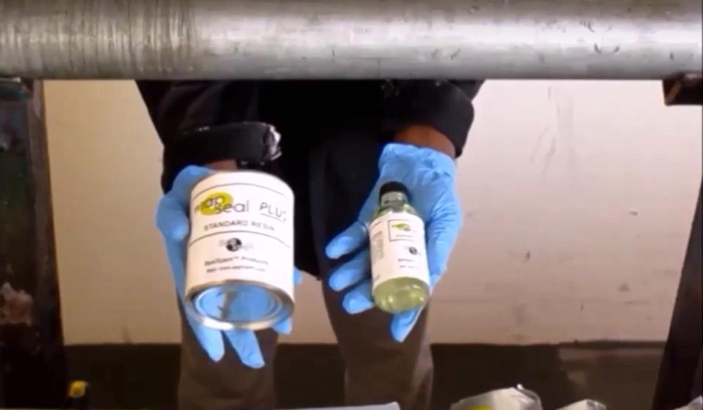 ชุดน้ำยาทาเสริมโลหะพร้อมป้องกันการกัดกร่อนป้องกันความชื้นWrap Seal Plus Resin & Activator
