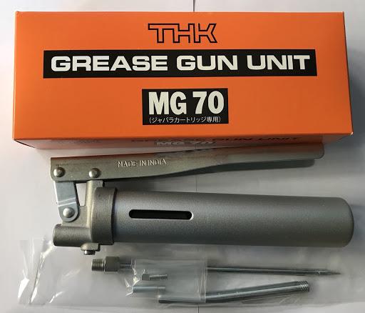MG70 Grease Gun Unit กระบอกอัดจารบี THK ประกอบไปด้วยปืนอัด กับหัวอัดจารบี หัวอัดจารบี ใช้ร่วมกับจารบี THK เท่านั้น,MG70,THK,Machinery and Process Equipment/Bearings/Linear