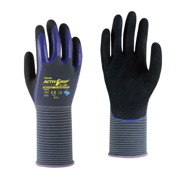 ถุงมือ ActivGrip ,ถุงมือผ้าไนล่อนเคลือบไนไตร,ถุงมือ ActivGrip  CJ -568,Plant and Facility Equipment/Safety Equipment/Gloves & Hand Protection