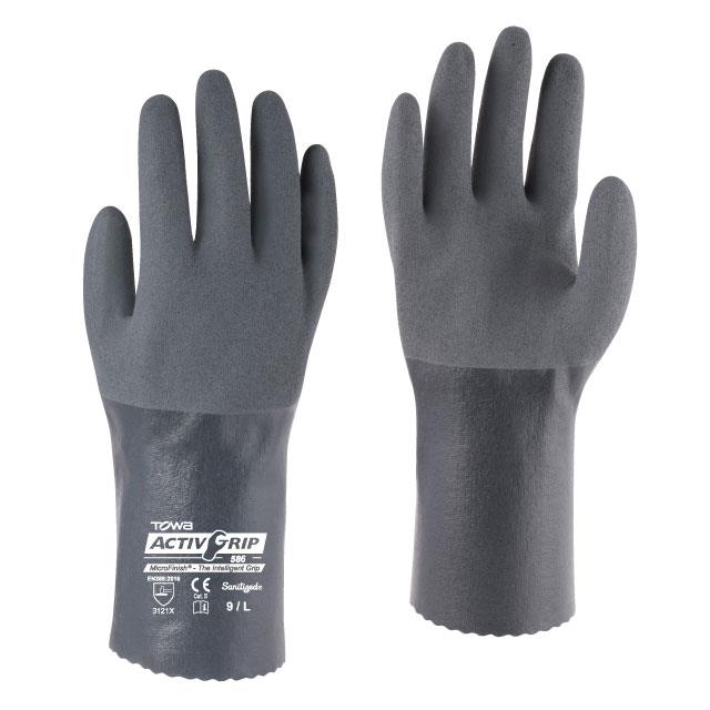ถุงมือ ActivGrip 585/586,ถุงมือผ้าไนล่อนเคลือบไนไตร,AcTlv G-Rlp ,Plant and Facility Equipment/Safety Equipment/Gloves & Hand Protection