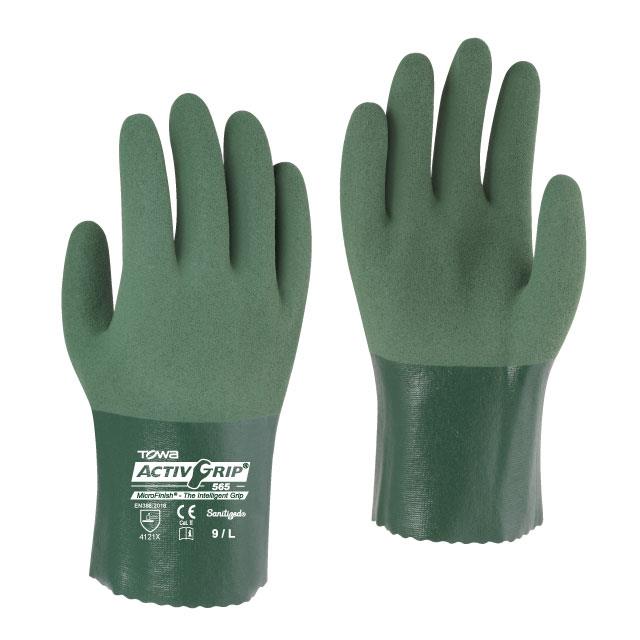 ถุงมือ  ActivGrip,ถุงมือผ้าไนล่อนเคลือบไนไตร,AcTlv G-Rlp ,Plant and Facility Equipment/Safety Equipment/Gloves & Hand Protection