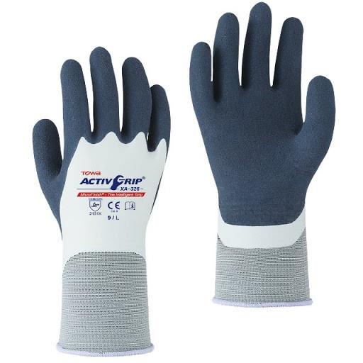 ถุงมือ  ActivGrip XA-326,ถุงมือผ้าไนล่อนเคลือบไนไตร,AcTlv G-Rlp ,Plant and Facility Equipment/Safety Equipment/Gloves & Hand Protection