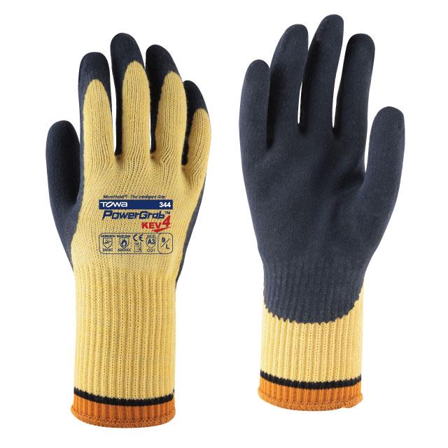 ถุงมือ powerGrab KEV4,ถุงมือผ้าไนล่อนเคลือบไนไตร,AcTlv G-Rlp ,Plant and Facility Equipment/Safety Equipment/Gloves & Hand Protection