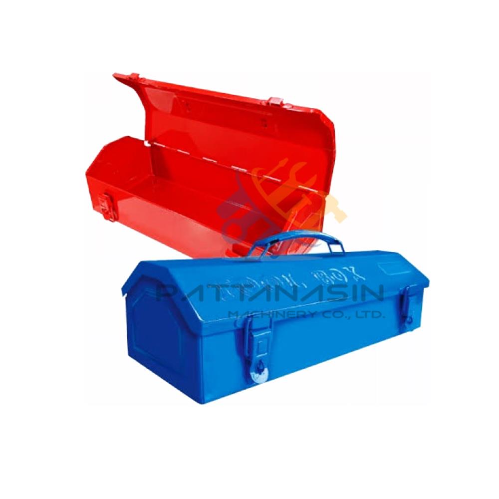 กล่องเครื่องมือ ZIM-ZEEM ขนาด 14" Model No.01 Metal Tool Box  (สีแดง/น้ำเงิน)