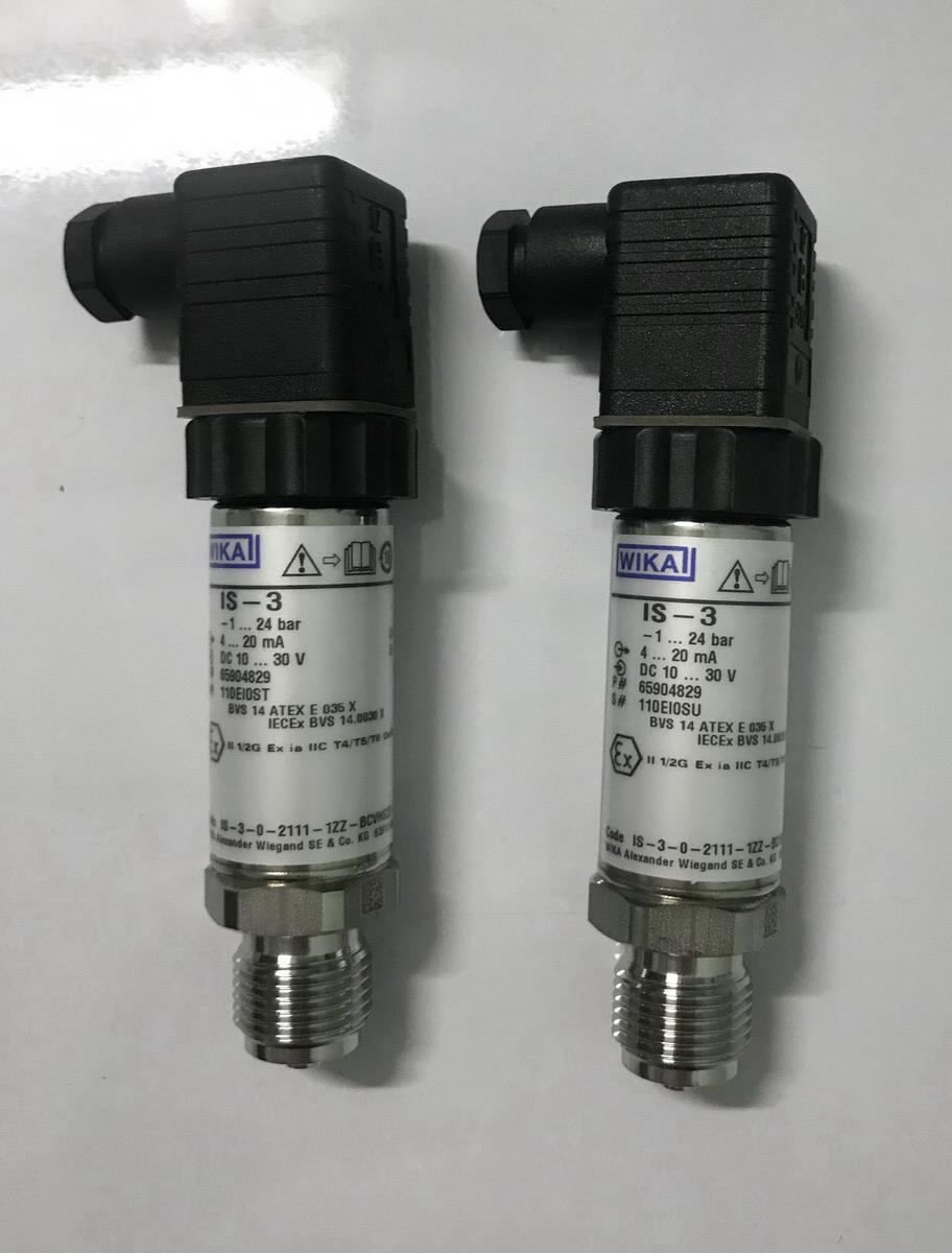 Wika IS-3 Pressure Transmitter,Pressure Transmitter , Wika ,  Pressure Sensor , Pressure Control , IS-3,Wika,Automation and Electronics/Electronic Components/Transmitters