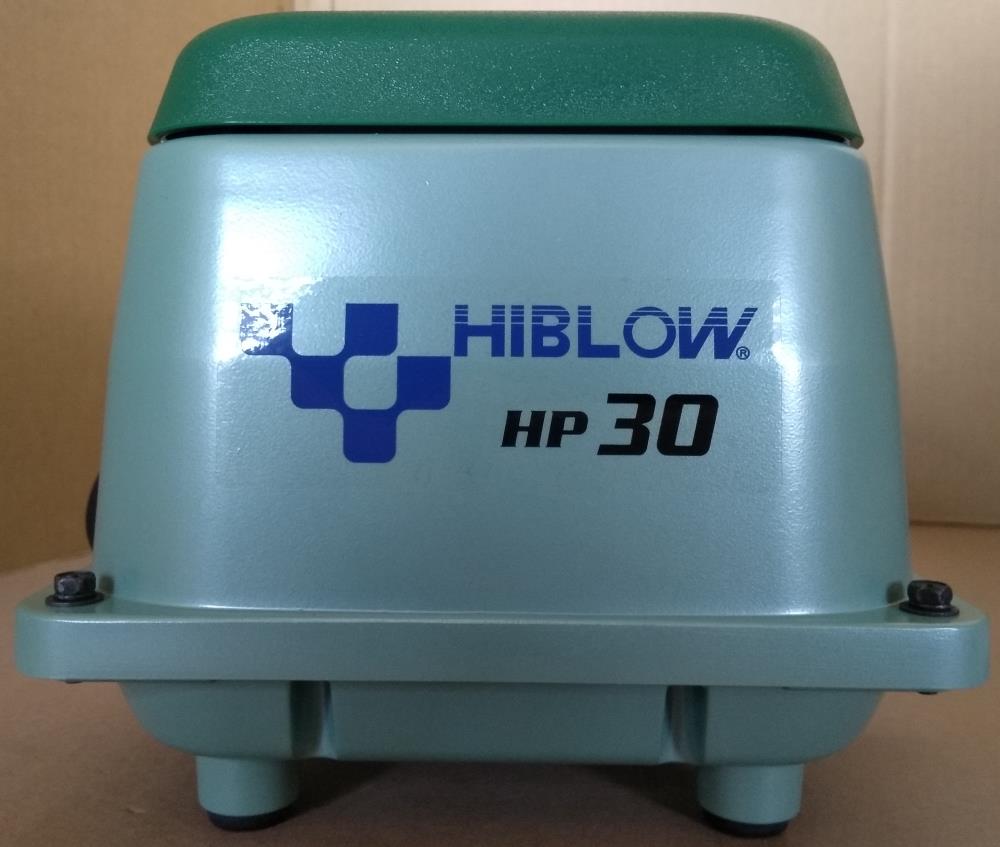 เครื่องเติมอากาศ ปั๊มลม(Air pump) Hiblow รุ่น HP-30,เครื่องเติมอากาศ,ปั๊มลม,Air pump,Hiblow,HP30,ปั๊มลมเสียงเงียบ,HIBLOW,Pumps, Valves and Accessories/Pumps/Air Pumps