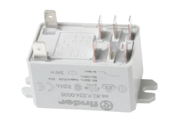 Finder, 66.82.9.024.0000, 24V dc Coil Non-Latching Relay DPDT, 30A Switching Current Flange Mount, 2 Pole,Power Relay, 30A Switching Current, รีเลย์แบบไม่ล็อค, คอยล์รีเลย์, Relay, Coil Non-Latching Relay,  Coil Relay, 66.82.9.024.0000, Finder,Finder,Electrical and Power Generation/Electrical Components/Relay