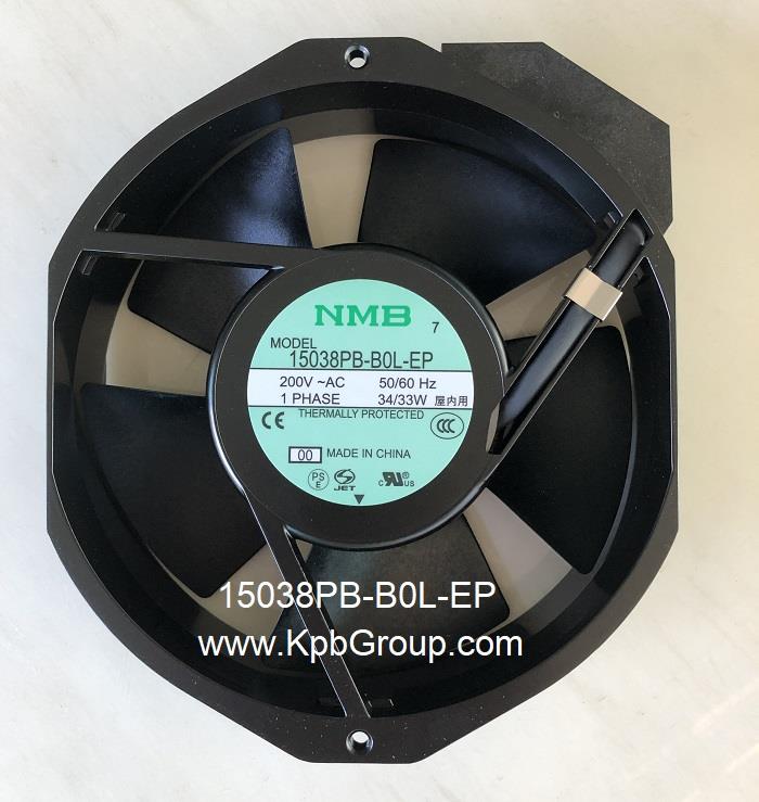 NMB AC Axial Fan 15038PB-B0L-EP,15038PB-B0L-EP, NMB, MINEBEA, AC Axial Fan, Cooling Fan, Electric Fan,NMB,Machinery and Process Equipment/Industrial Fan
