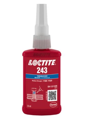 LOCTITE 243 BO50MLEN/CH/JP,LOCTITE243 , Threadlocking ,LOCTITE,Sealants and Adhesives/Adhesives
