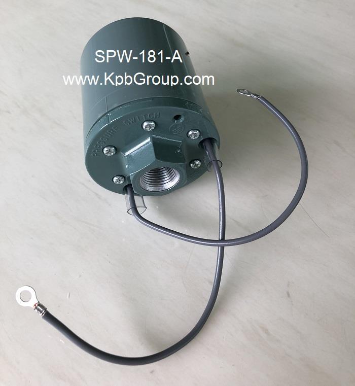 SANWA DENKI Pressure Switch SPW-181-A, ON/0.57MPa, OFF/0.72MPa, Rc3/8, ADC12,SPW-181, SPW-181-A, SANWA, SANWA DENKI, Pressure Switch,SANWA DENKI,Instruments and Controls/Switches