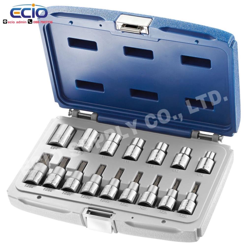 (G) Expert by Facom E032907 16 Piece 1/2inch Drive Torx Socket Set,(G) Expert by Facom E032907 16 Piece 1/2inch Drive Torx Socket Set,Expert by Facom,Tool and Tooling/Hand Tools/Other Hand Tools