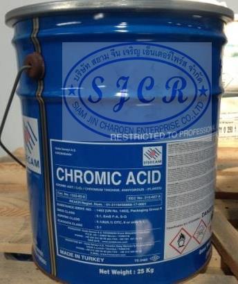 Chromic Acid โครมิค แอซิด-ตุรกี 50kg.,Chromic Acid,Turkey,Chemicals/General Chemicals