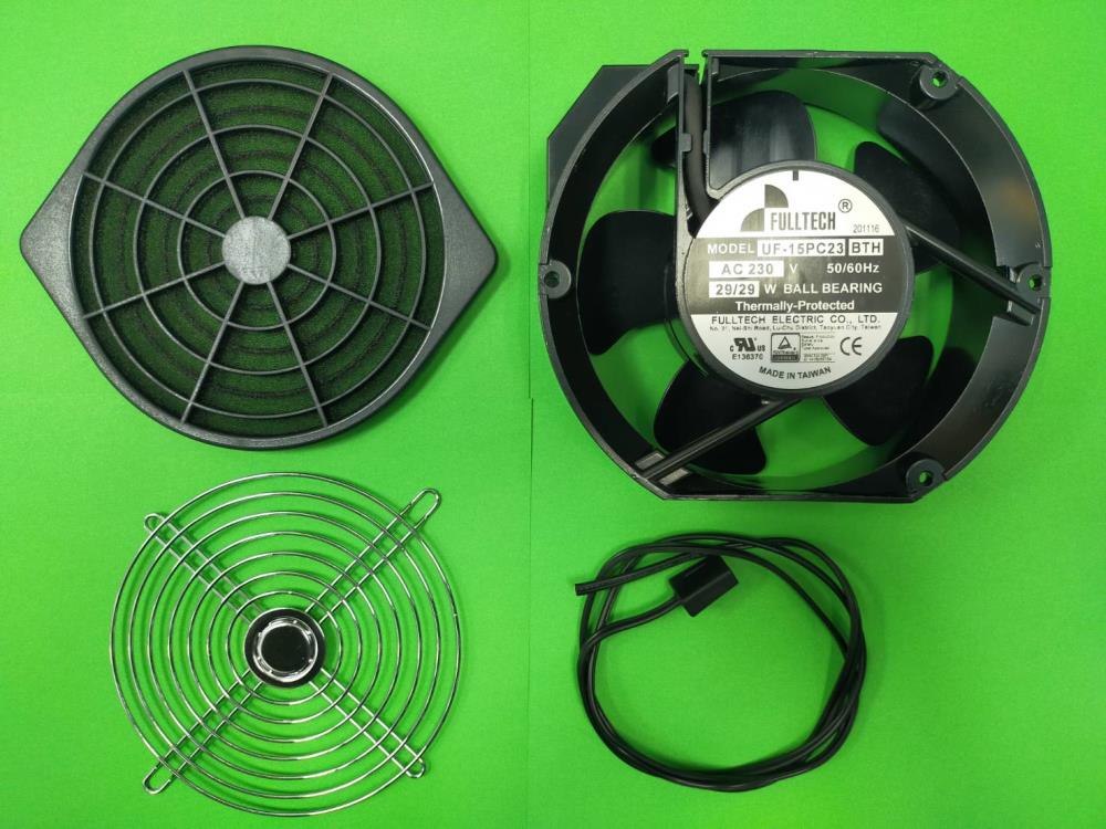 พัดลมระบายความร้อนเครื่องจักร-ตู้คอนโทรล (AC/DC Cooling Fan),พัดลมระบายความร้อน,FULLTECH,Machinery and Process Equipment/Machine Parts