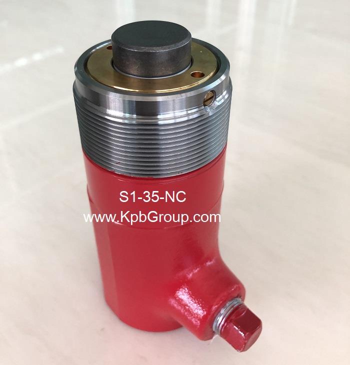 RIKEN Single-Acting Cylinder S1-35-NC,S1-35-NC, RIKEN, RIKEN SEIKI, Single-Acting Cylinder, Hydraulic Cylinder,RIKEN,Machinery and Process Equipment/Equipment and Supplies/Cylinders