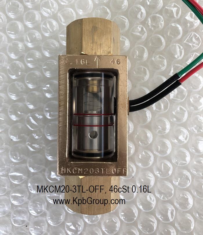 MAEDA KOKI Oil Signal With Flow Switch MKCM20-3TL-OFF, 0.16L 46,MKCM20-3TL-OFF, MAEDA, MAEDA KOKI, Oil Signal, Flow Switch, Flow Indicator, Flow Meter ,MAEDA KOKI,Instruments and Controls/Flow Meters