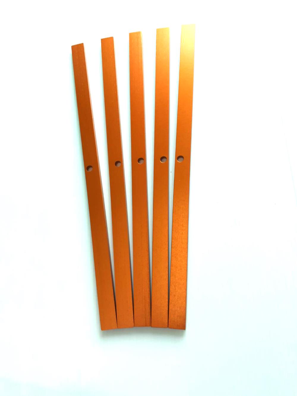 Orange Anodized Aluminium