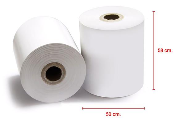 กระดาษเมอร์มอล กระดาษความร้อน ขนาด 58x50 มม. หนา 58 แกรม สำหรับพิมพ์ใบเสร็จ บรรจุ 100 ม้วน/กล่อง,กระดาษเทอร์มอล, กระดาษใบเสร็จ, กระดาษความร้อน, กระดาษพิมพ์ใบเสร็จ, กระดาษ thermal,,Machinery and Process Equipment/Machinery/Paper Machine