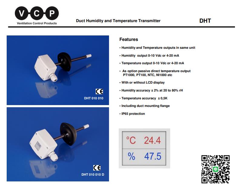 Humidity & Temperature Transmitters