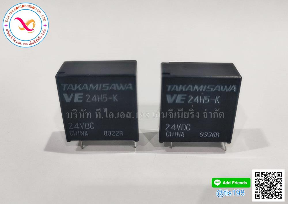 TAKAMISAWA RELAY VE24H5-K,control relay ,TAKAMISAWA,Electrical and Power Generation/Electrical Components/Relay