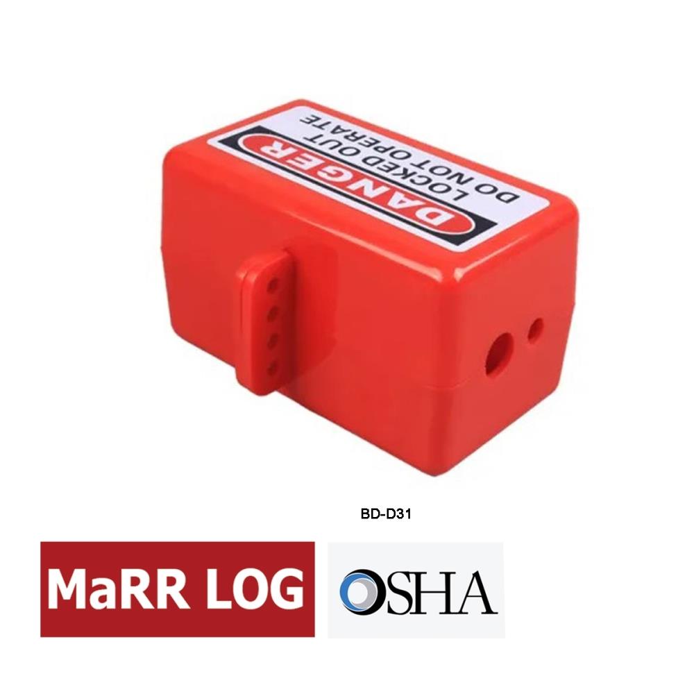 ชุดเก็บปลั๊กนิรภัย MaRR LOG Electrical or Pneumatic Plug Lockout (BD-D31),กุญแจ lockout tagout Safety Padlock ชุดเก็บอุปกรณ์,MaRR LOG,Machinery and Process Equipment/Safety Equipment/Lockouts