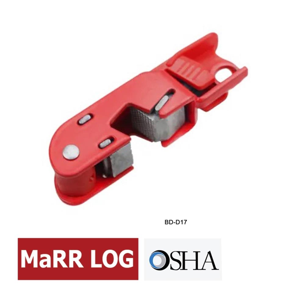 อุปกรณ์ล็อกเซอร์กิตเบรกเกอร์ MaRR LOG รุ่น BD-D17,กุญแจ lockout tagout Safety Padlock ชุดเก็บอุปกรณ์,MaRR LOG,Machinery and Process Equipment/Safety Equipment/Lockouts