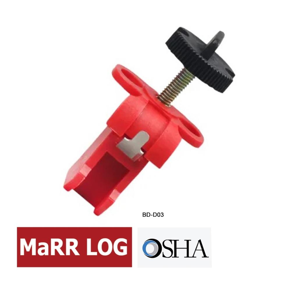 ตัวล็อคนิรภัย MaRR LOG Tie Bar Electrical Lockout for MCB (BD-D03),กุญแจ lockout tagout Safety Padlock ชุดเก็บอุปกรณ์,MaRR LOG,Machinery and Process Equipment/Safety Equipment/Lockouts