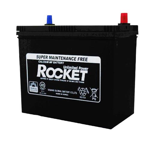 Rocket, NS60, Battery แบตเตอรี่รถยนต์ 12 V, 45 AH,Battery, แบตเตอรี่, แบตเตอรี่รถยนต์, แบตเตอรี่แห้ง, NS60, Rocket,Rocket,Electrical and Power Generation/Electrical Equipment/Battery Chargers
