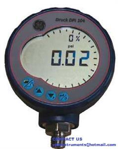 Digital Pressure Gauge Druck DPI104-1-04-G,DIGITAL PRESSURE GAUGE,DRUCK,Instruments and Controls/Calibration Equipment