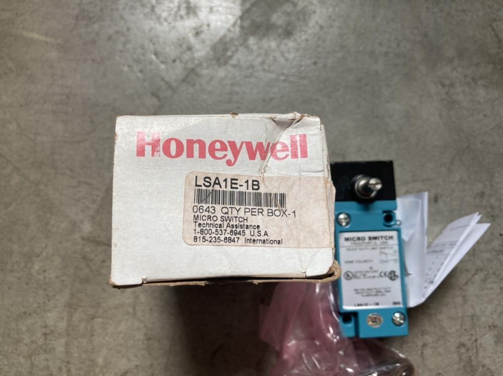 Honeywell LSA1E-1B,Honeywell LSA1E-1B,Honeywell LSA1E-1B,Instruments and Controls/Switches