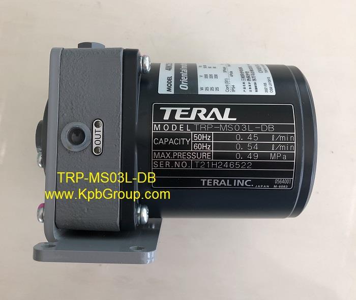 TERAL Oil Pump TRP-MS03L-DB, 200V,TRP-MS03L-DB, TERAL, Oil Pump, Internal Gear Pump,TERAL,Pumps, Valves and Accessories/Pumps/Oil Pump