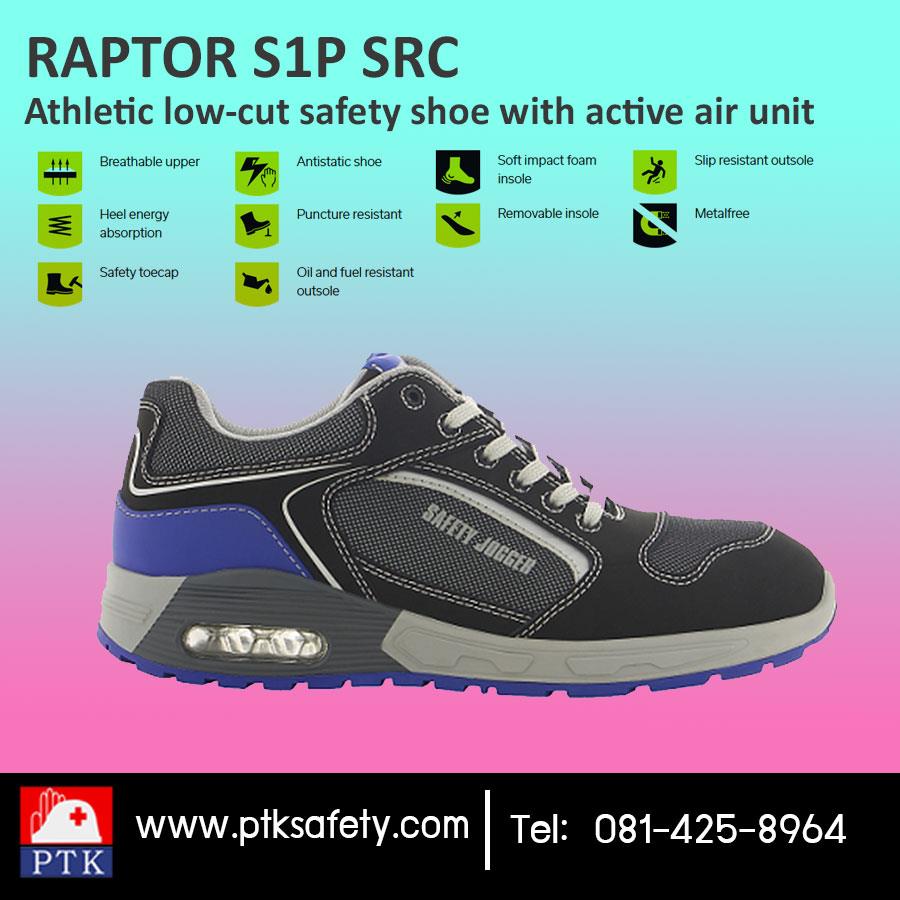 รองเท้านิรภัย Safety Jogger รุ่น Raptor,รองเท้าเซฟตี้,Safty Jogger,Electrical and Power Generation/Safety Equipment