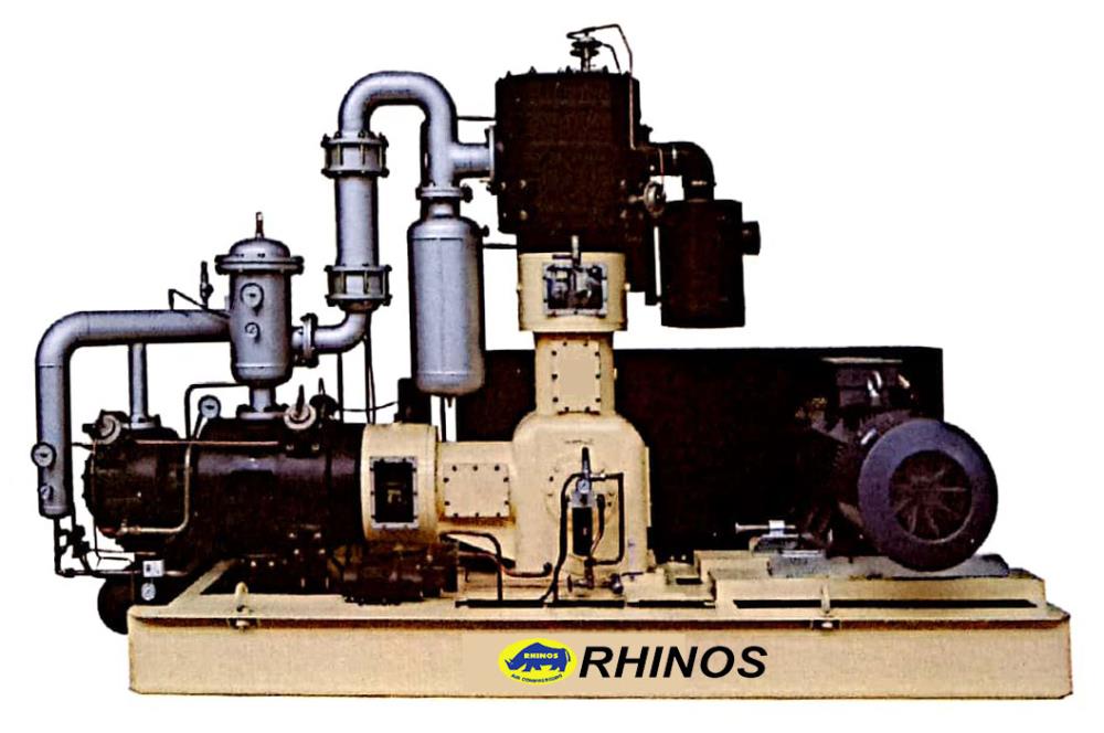 ปั๊มลม แรงดันสูง Rhinos Oil Free High Pressure Air Compressor 40 Bar,high Pressure Air Compressor,RHINOS,Machinery and Process Equipment/Compressors/Air Compressor