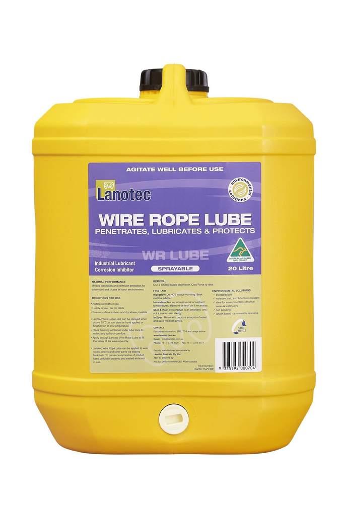 Lanotec ผลิตภัณฑ์ ป้องกันสนิม Wire Rope Lube  ได้รับการรับรองจาก NACE,Lanotec จาระบีอเนกประสงค์ น้ำมัน จาระบี ป้องกันสนิม,Lanotec,Plant and Facility Equipment/Cleaning Equipment and Supplies/Removers