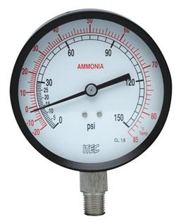 P903 AMMONIA PRESSURE GAUGE,เกจวัดแรงดัน,Gauge,Pressure Gauge,ITEC Pressure Gauge,เครื่องมือวัด,เพรชเชอร์เกจ,ITEC,Instruments and Controls/Gauges