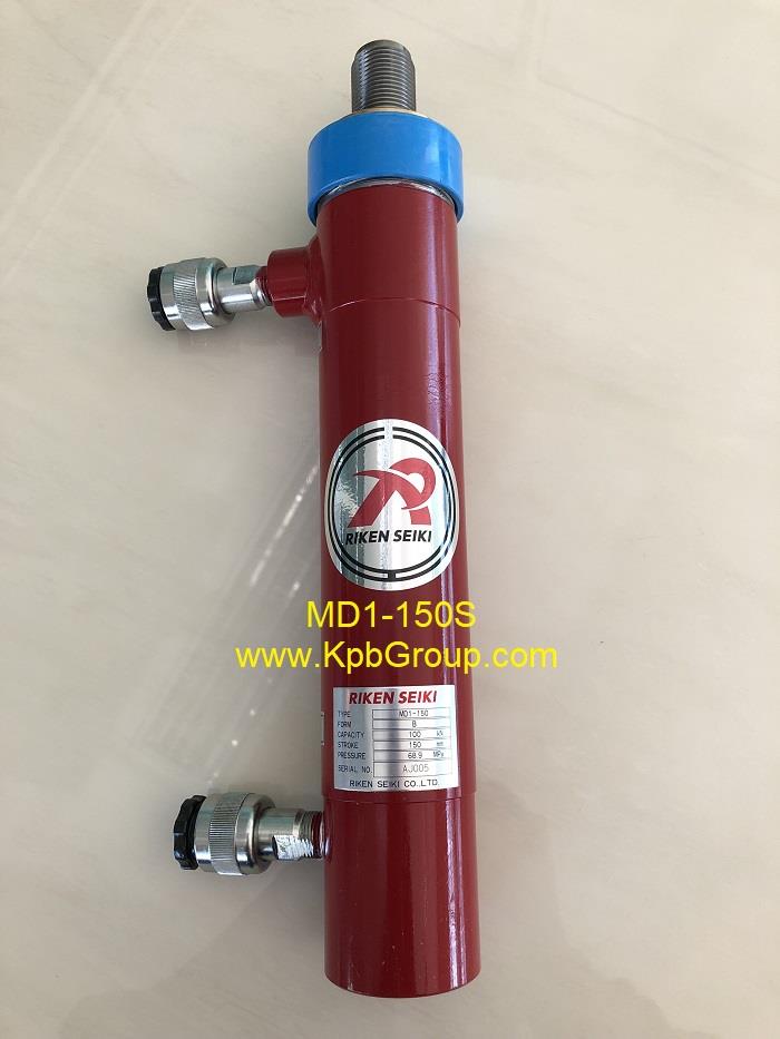 RIKEN Double-Acting Cylinder MD1-150S,MD1-150S, RIKEN, RIKEN SEIKI, Double-Acting Cylinder, Hydraulic Cylinder,RIKEN SEIKI,Machinery and Process Equipment/Equipment and Supplies/Cylinders