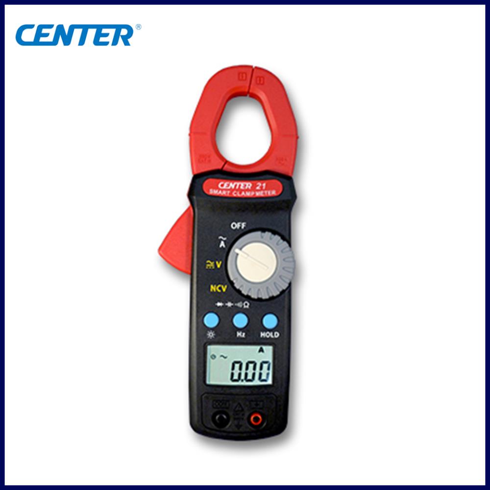 CENTER 21 แคลมป์มิเตอร์แบบดิจิตอล (AC/DC Smart Clamp Meter),แคลมป์มิเตอร์แบบดิจิตอล แคลมป์มิเตอร์ ,CENTER,Instruments and Controls/Test Equipment