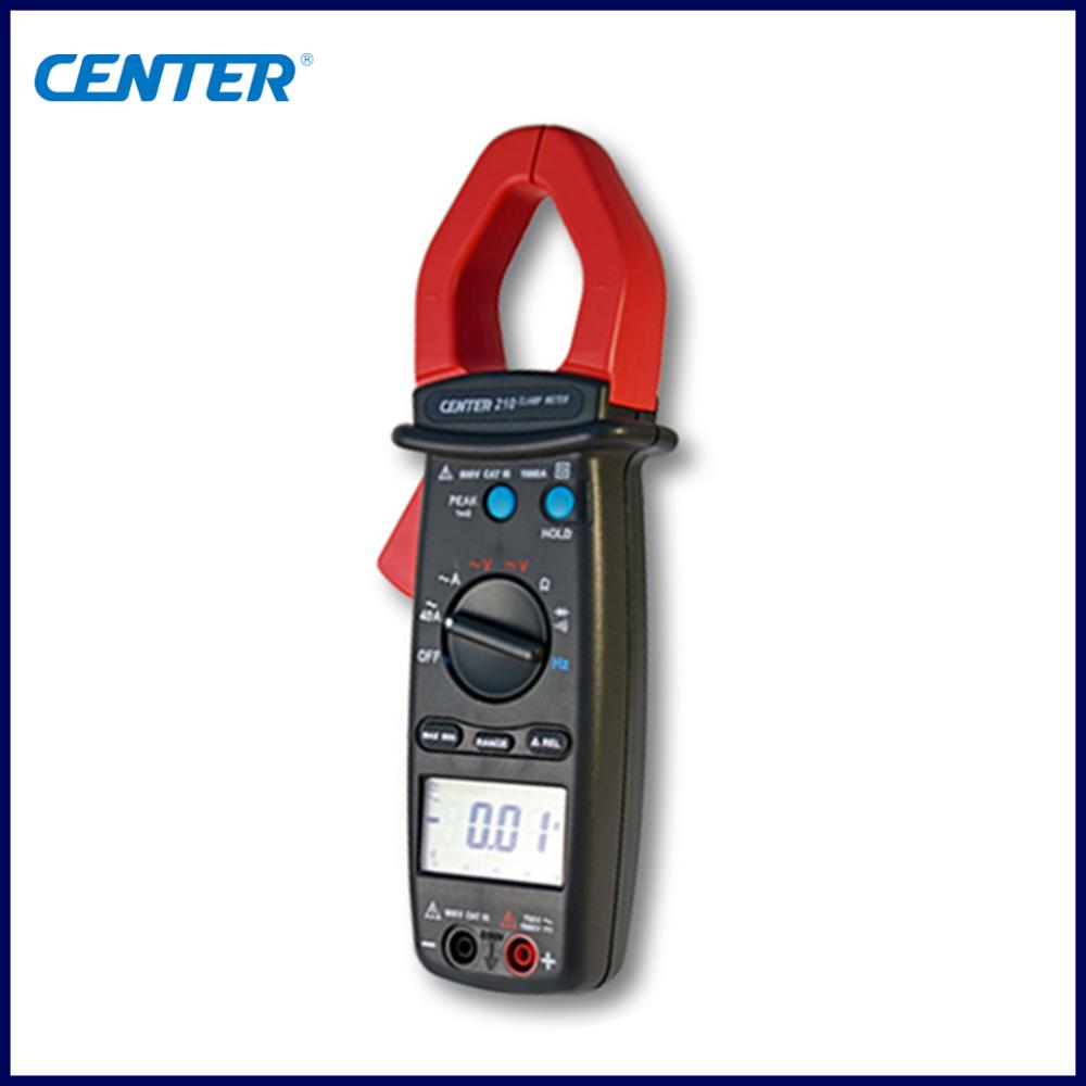 CENTER 210 แคลมป์มิเตอร์แบบดิจิตอล (AC Clamp Meter),แคลมป์มิเตอร์แบบดิจิตอล Clamp Meter ,CENTER,Instruments and Controls/Test Equipment