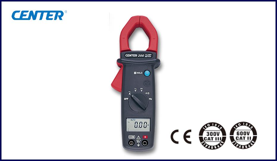 CENTER 200 แคลมป์มิเตอร์แบบดิจิตอล (AC Clamp Meter (Mini Size)