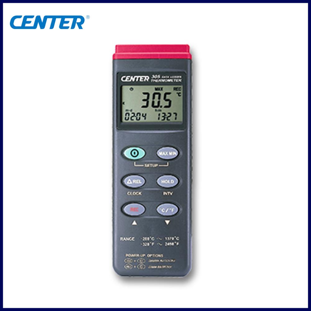 CENTER 305 เครื่องวัดอุณหภูมิบันทึก (Datalogger Thermometer),เครื่องวัดอุณหภูมิบันทึก Datalogger Thermometer,CENTER ,Instruments and Controls/Thermometers