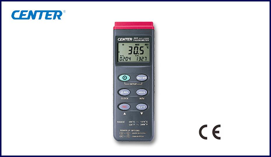 CENTER 305 เครื่องวัดอุณหภูมิบันทึก (Datalogger Thermometer)