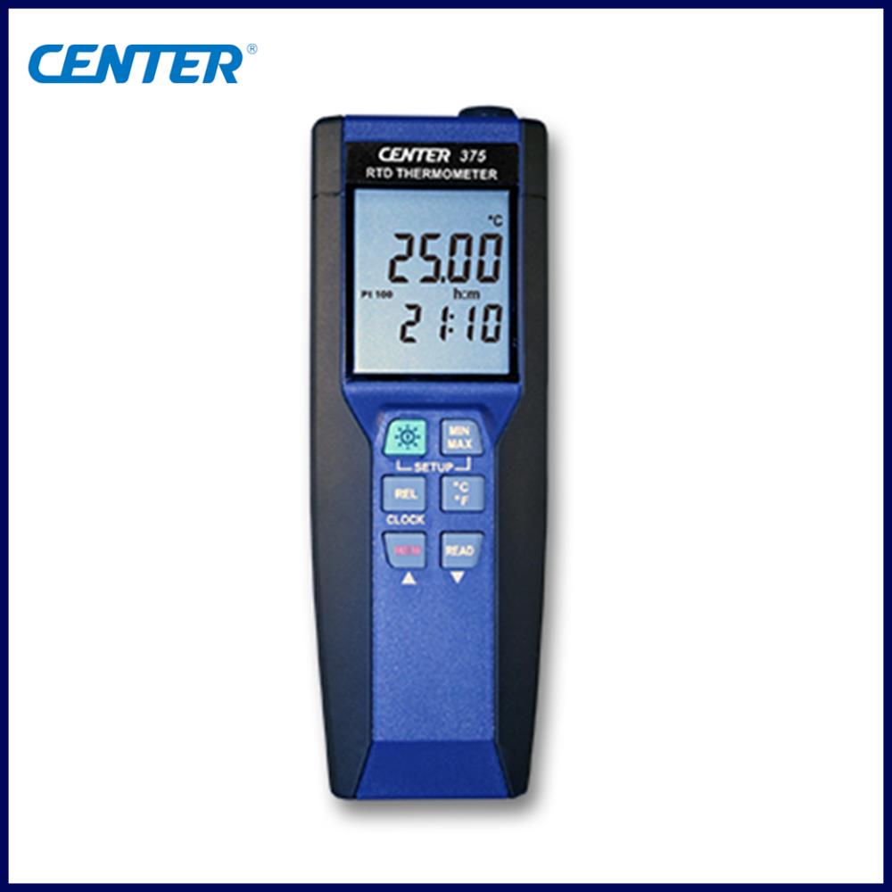CENTER 375 เครื่องวัดอุณหภูมิ RTD (Precision RTD Thermometer (0.01?C),เครื่องวัดอุณหภูมิ RTD  Precision RTD Thermometer ,CENTER ,Instruments and Controls/Thermometers