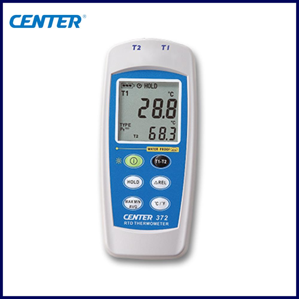 CENTER 372 เครื่องวัดอุณหภูมิ RTD (Dual Input RTD Thermometer (Water Proof),เครื่องวัดอุณหภูมิ RTD Dual Input RTD Thermometer,CENTER ,Instruments and Controls/Thermometers