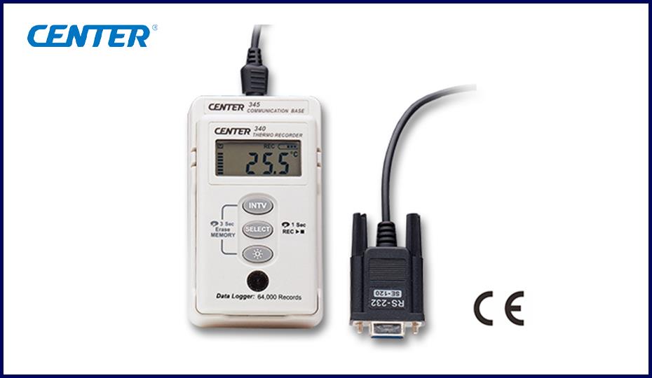 CENTER 340 เครื่องวัดอุณหภูมิ (Datalogger Thermo Recorder : Water Proof)