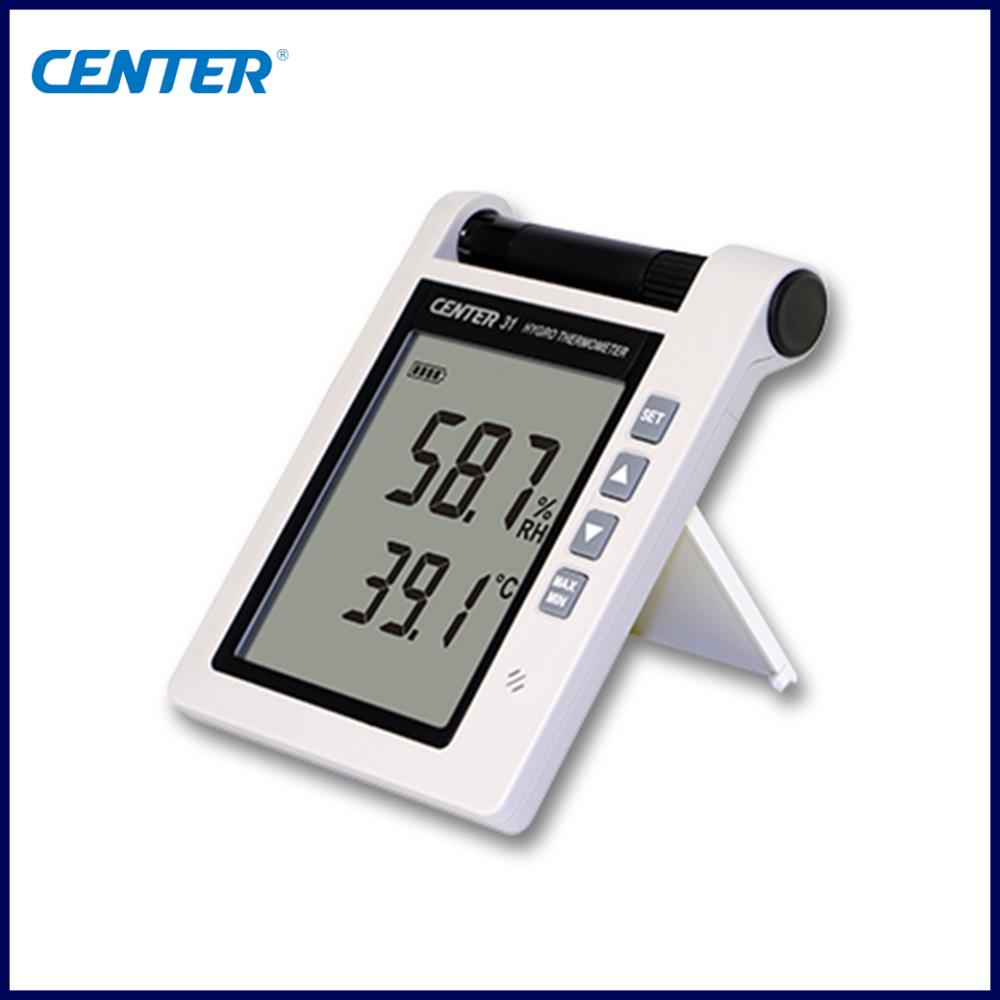 CENTER 31 เครื่องวัดอุณหภูมิความชื้นแบบ Data Logger (Hygro Thermometer With Alarm),เครื่องวัดอุณหภูมิ,CENTER,Instruments and Controls/Thermometers